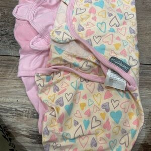 SwaddleMe Pastel Heart Swaddle